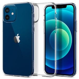 Spigen Liquid Crystal ovitek za iPhone 12/12 Pro, prozoren