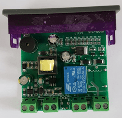 Digitalni elektronski termostat z relejem 10 amperov, 220 voltov
