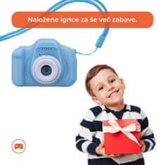 Forever SKC-100 otroški fotoaparat s kamero, moder