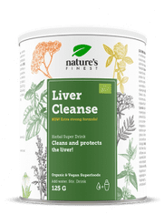 Nature's finest Liver Cleanse Super Drink napitek za čiščenje jeter, pomaranča, 125 g
