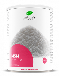 Nature's finest metil sulfonil metan (MSM) v prahu, 250 g