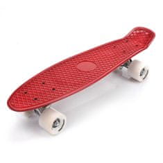 MTR Pennyboard deska 56 cm AL truck, višnjevo-bela S-102