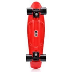 MTR Pennyboard deska 56 cm AL truck, rdečo-črn S-098