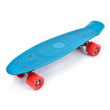 MTR Pennyboard deska 56 cm AL truck, petrolej-rdeča S-100