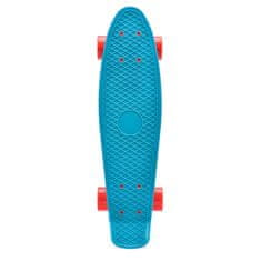 MTR Pennyboard deska 56 cm AL truck, petrolej-rdeča S-100