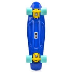 MTR Pennyboard deska 56 cm AL truck, modro-turkizna S-101