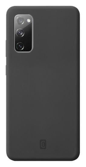 CellularLine Sensation ovitek za Samsung Galaxy S20 FE, silikonski, črn