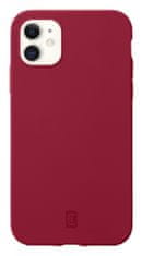 CellularLine Sensation ovitek za iPhone 12 Mini, silikonski, rdeč