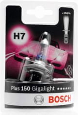 Bosch Plus 150 Gigalight H7 avtomobilska žarnica, 12 V, 55 W