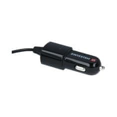 SWISSTEN Adapter CL USB 1A power + integriran MicroUSB (1,5 m)