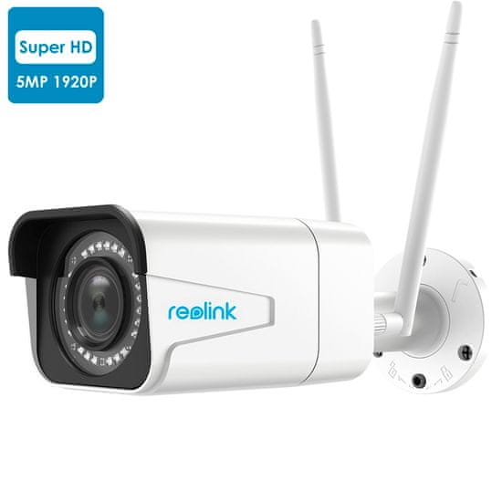 Reolink RLC-511W zunanja brezžična WiFi kamera, 5MP Super HD, mikrofon, IP66