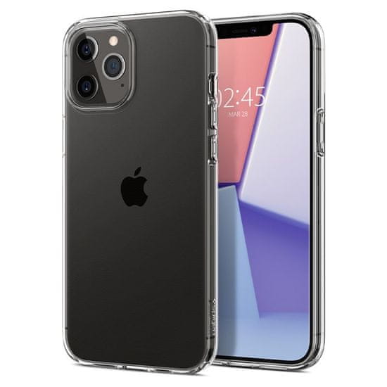 Spigen Liquid Crystal ovitek za iPhone 12/12 Pro, prozoren