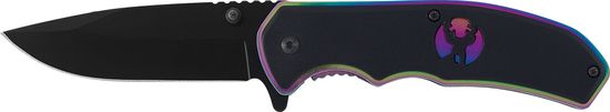 Ausonia zložljiv nož, črn (26594)