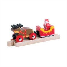 Bigjigs Rail Božičkove sani + proga