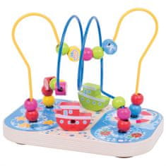 Bigjigs Toys Bigjigs Baby Leseni motorni labirint Morje