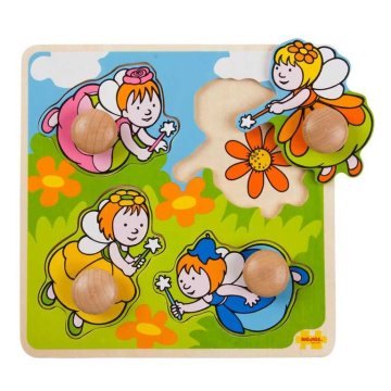Bigjigs Toys Vstavljive sestavljanke Vile