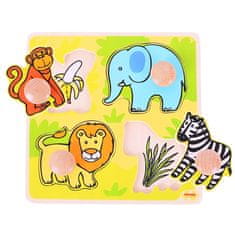 Bigjigs Toys moja prva safari sestavljanka