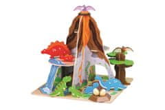Bigjigs Toys Dinozavrski otok Park dinozavrov