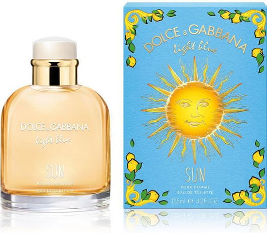 Dolce & Gabbana Light Blue Sun Pour Homme EDT toaletna vodica s sprejem, 75 ml