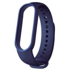 BStrap Silicone pašček za Xiaomi Mi Band 5/6/7, dark blue