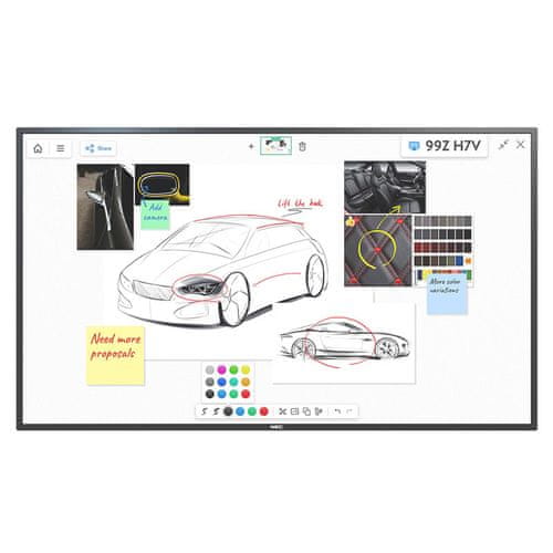 Z NEC MultiSync V754Q IGB naredite več in bolje 