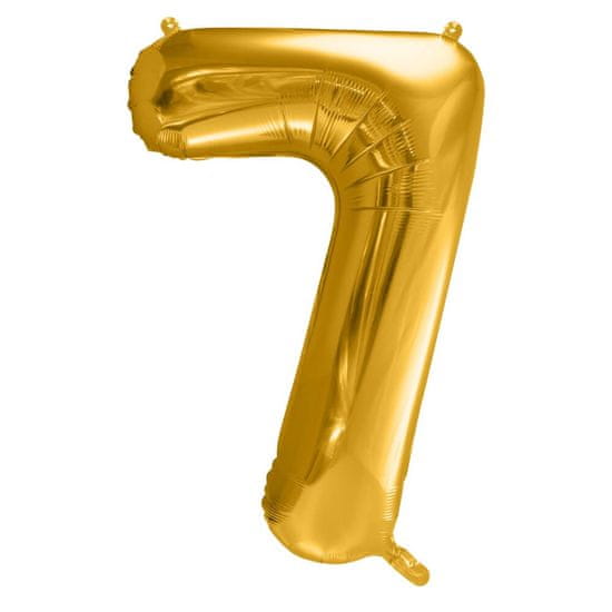Moja zabava Balon številka 7 zlata