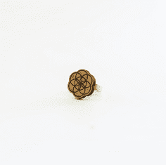 Woodly Lesen nakit - Prstan | Seme življenja češnja