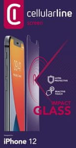  Cellularline zaščitno steklo iPhone 12 Mini 