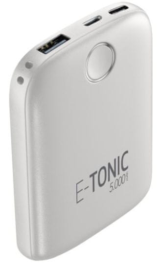 CellularLine  E-TONIC 5000 HD prenosna baterija, bela
