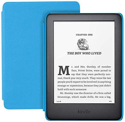 Amazon Kindle Kids Edition, 8 GB, Wi-Fi e-bralnik, moder