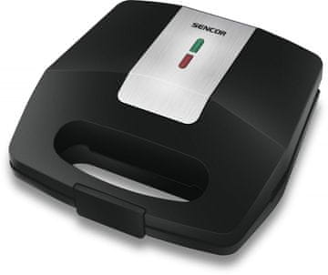 SENCOR SSM 9410SS aparat za sendviče, 3v1 - odprta embalaža