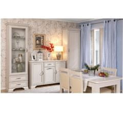 KONDELA TV stojalo Tiffy 14 2S - woodline krem