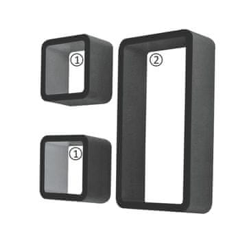 KONDELA Trix police (3 kosi)