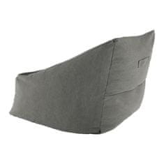 KONDELA Sedežna vreča Urason - siva