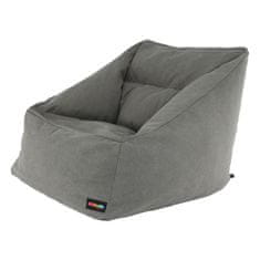 KONDELA Sedežna vreča Urason - siva