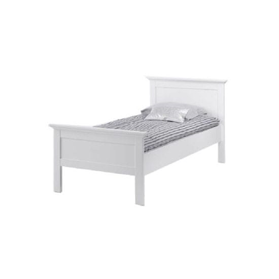 KONDELA Posteljni okvir Paris 77801 90 - bel