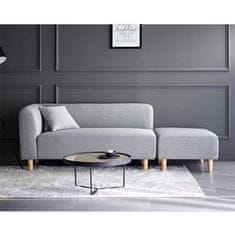 KONDELA Polomljeno blato - sivo