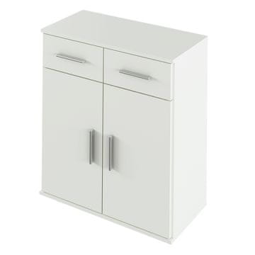 KONDELA Resita tip 2 dvovratna komoda s predali