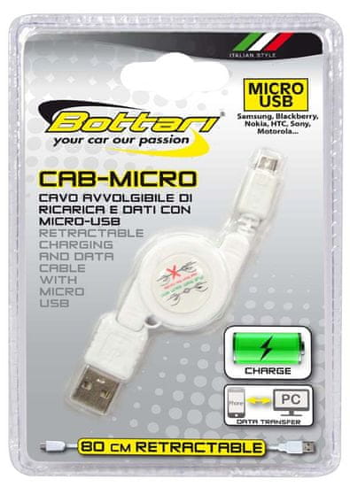 Bottari samozložljivi kabel Micro USB