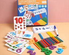  Otroška matematična Montessori Večnamenska igra