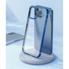 BASEUS Shining silikonski ovitek za iPhone 12 mini, srebrna