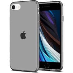 Spigen Liquid Crystal szilikon tok iPhone 7/8/SE 2020, átlátszó/fekete