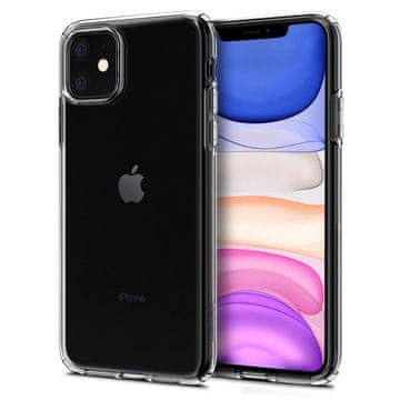 Spigen Liquid Crystal silikonski ovitek za iPhone 11, pregleden