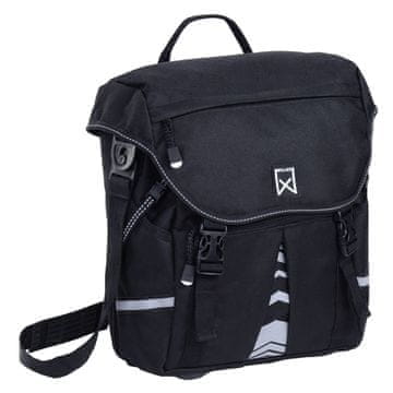 Vidaxl Kolesarska torba S 1200 10 L črna