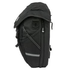 Vidaxl Kolesarska torba S 1200 10 L črna