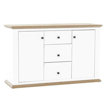 KONDELA Leon MZ11 dvovratna komoda s predali