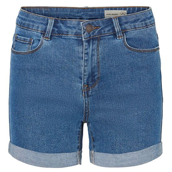 Vero Moda Ženske kratke hlače VMHOT 10193079 Srednje Blue Denim