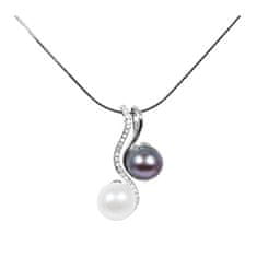 JwL Luxury Pearls Biserna ogrlica 3in1 JL0540 (veriga, obesek, obesek)