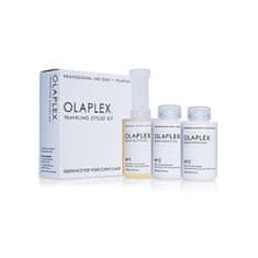 Olaplex Set za barvane ali kemično obdelane lase (Traveling Stylist Kit) 3 x 100 ml