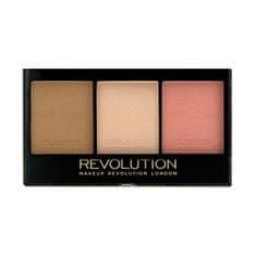 Makeup Revolution ( Ultra Brightening Contour Kit) (Odtenek C01)